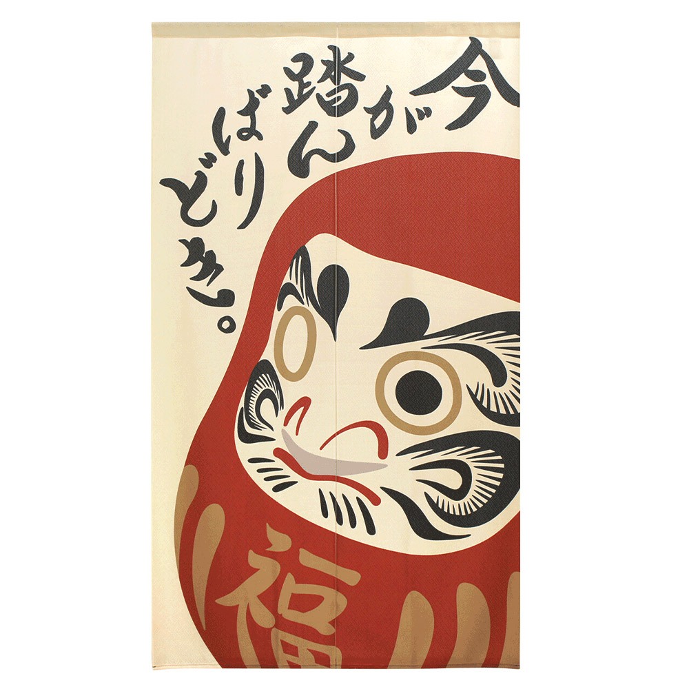 日本【コスモ】長門簾《達摩福神》, , large
