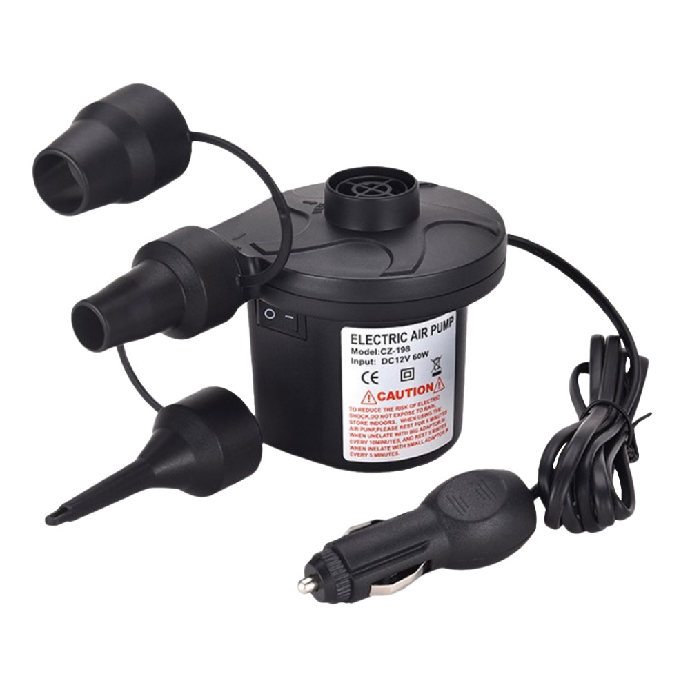 Powerful Electric Air Inflator - 198A Car Use Boxed Model (12V), , large