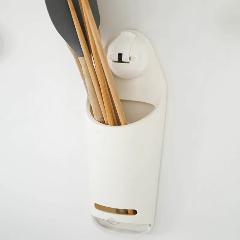 [FECA] S15 餐具收納吸盤盒-白, , large