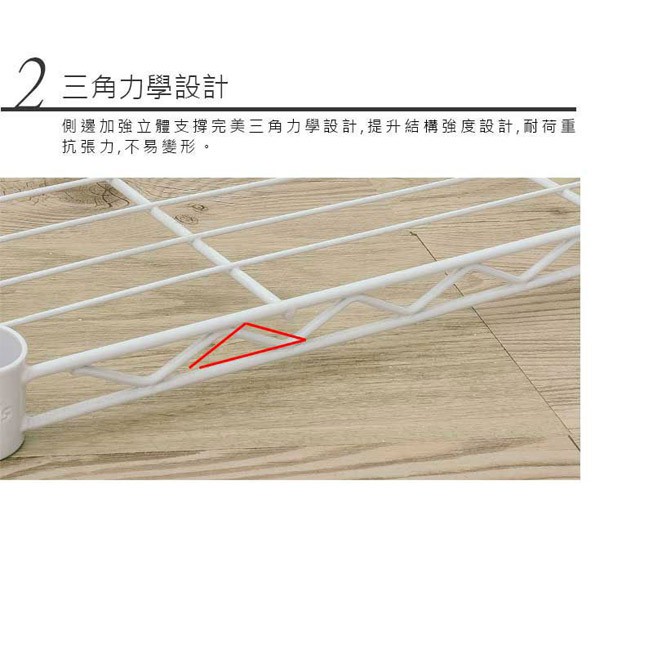 【Y HOUSE】90x30x60cm Lightweight Two-layer Iron Rack Iron Rack Shelf-Painted White, , large