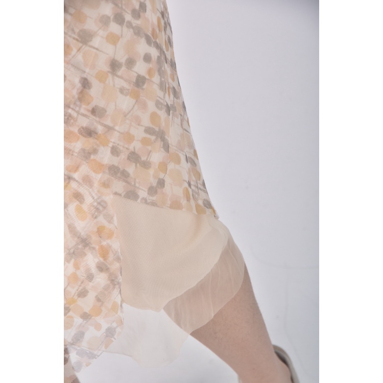 (S) 質感黃色長裙二手衣, , large