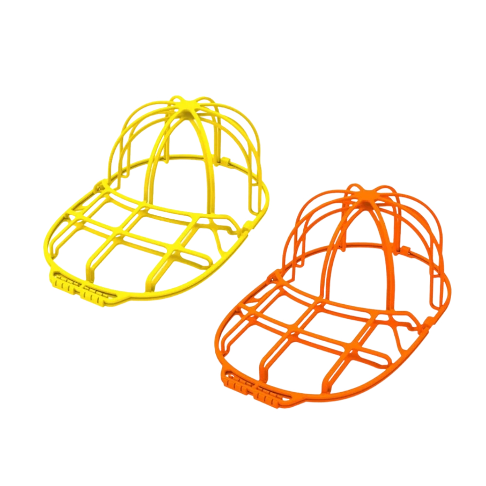 【A&R】二入組 帽子保護架 洗帽器 黃色+橘色, , large