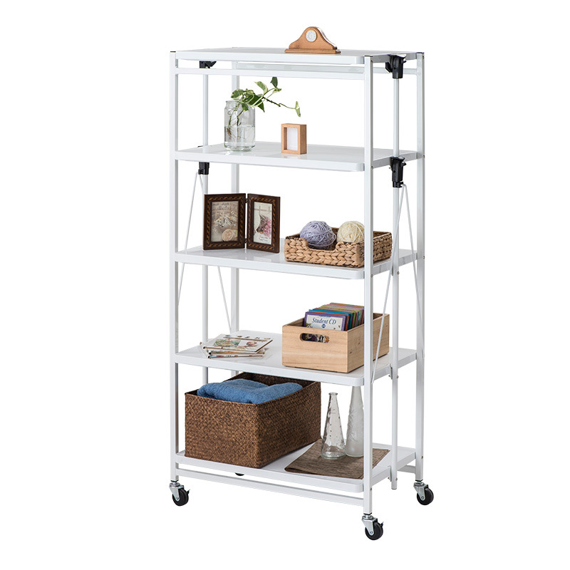 One-touch foldable  5-tier rack, , large