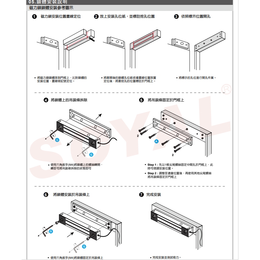昌運監視器 SOYAL AR-0600M-WPF 0600M-270磁力鎖戶外型/正面安裝型 防火抗燃材質, , large