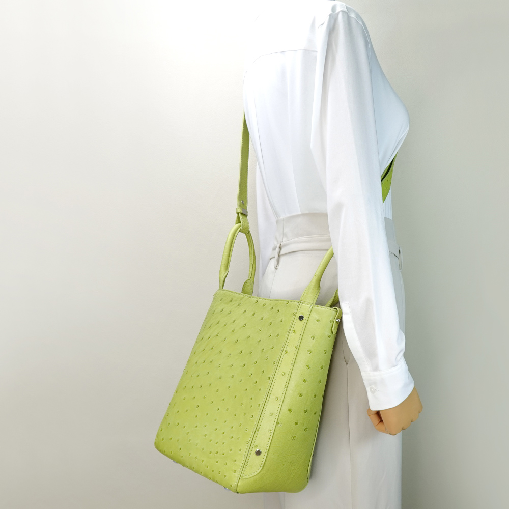 【M2nd】Ostrich Wind Chime Bag, , large