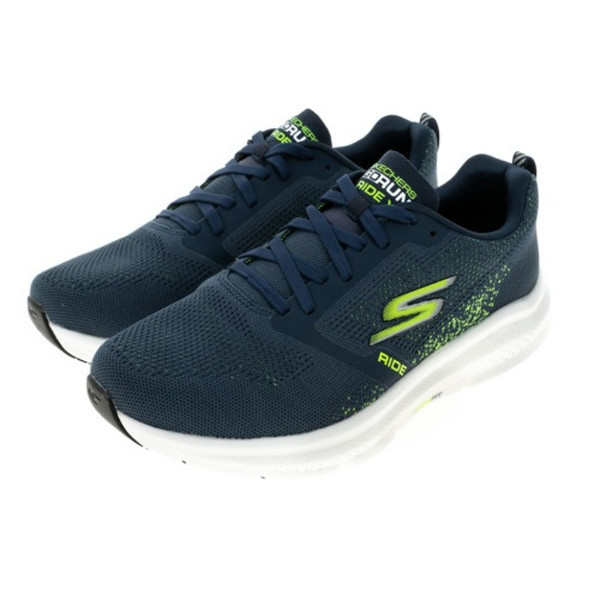 Skechers Go Run Ride X 男 慢跑鞋 競速 跑鞋 寬楦 避震 深藍 [246095WWNVGR], , large