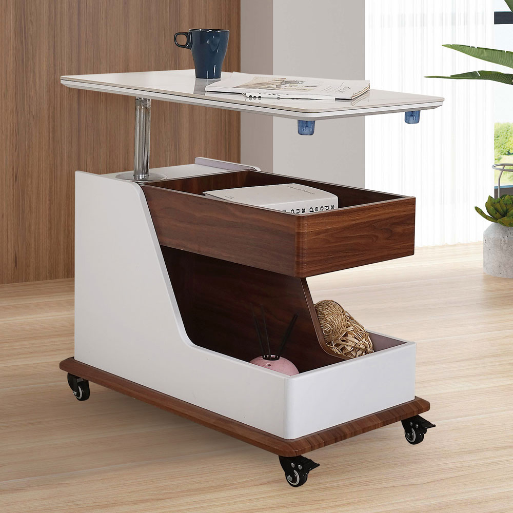 【Homelike】喜家居升降收納茶几(2540), , large