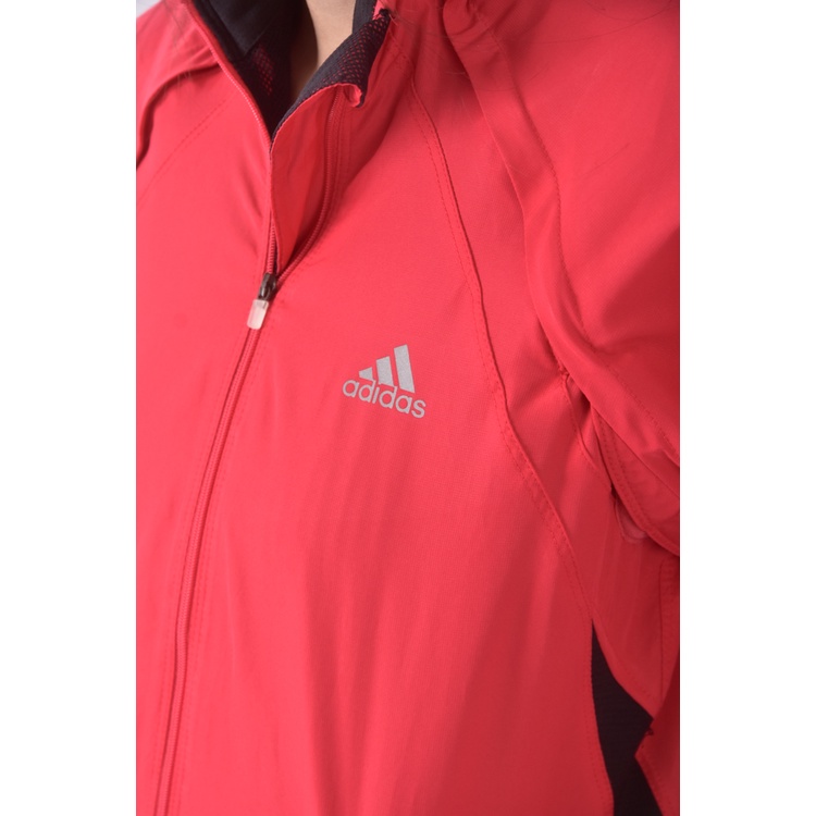 (S) 【國泰航空永續合作】adidas紅色外套二手衣, , large