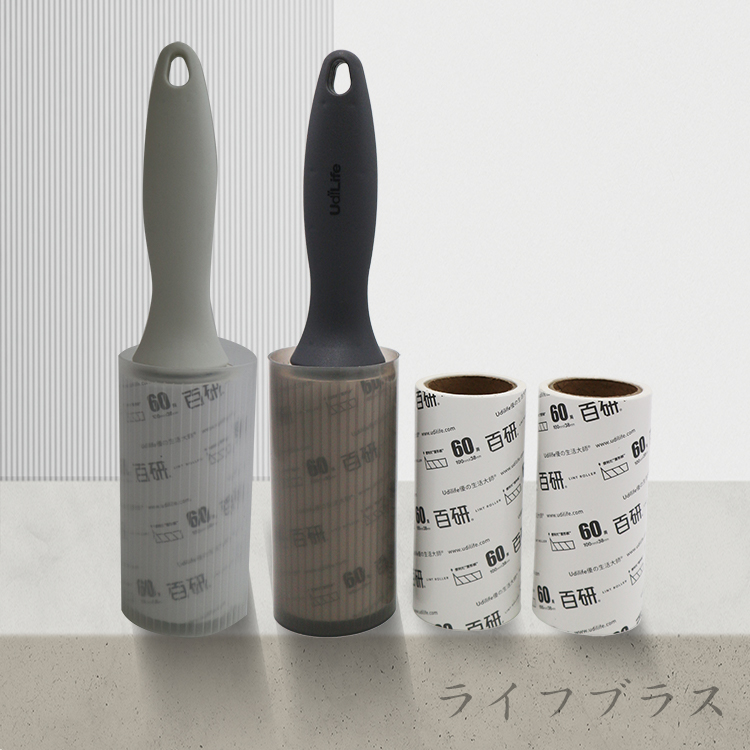 百研 衣物隨手黏把-60周 X 1支+補充包-2卷入 X 6組, , large