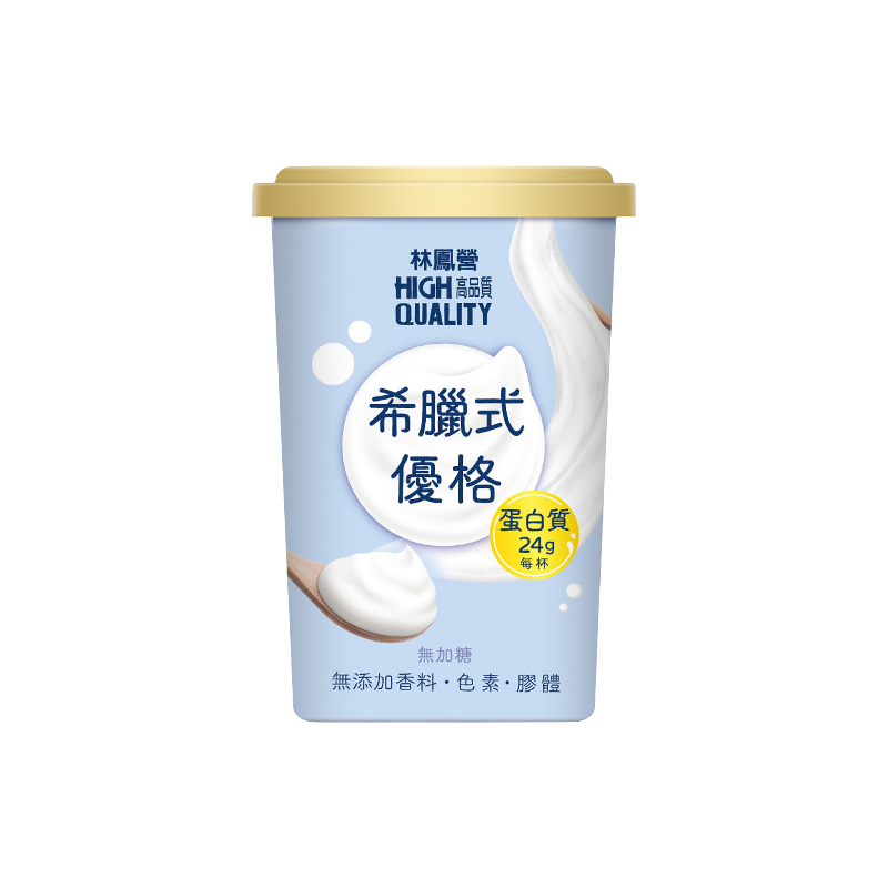 林鳳營精品希臘式優格(無加糖)400g, , large