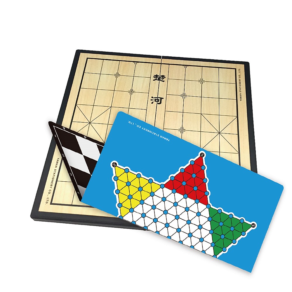 【龍品文創】大富翁   G806 經典 磁石大三用棋, , large