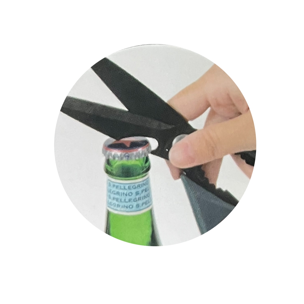 【生活好室】鍍鈦廚房剪 鍍鈦超耐磨廚房剪 開瓶料理剪 不銹鋼剪刀 料理剪刀 廚房剪刀 SGS檢驗合格 食物剪刀 剪刀, , large