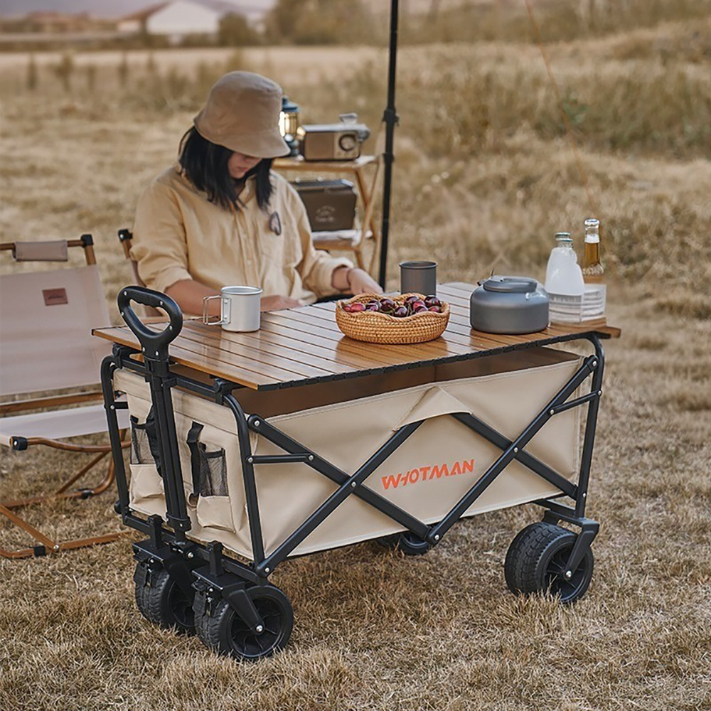 Whotman-3秒摺疊大容量碟煞坦克露營車-碳黑, , large