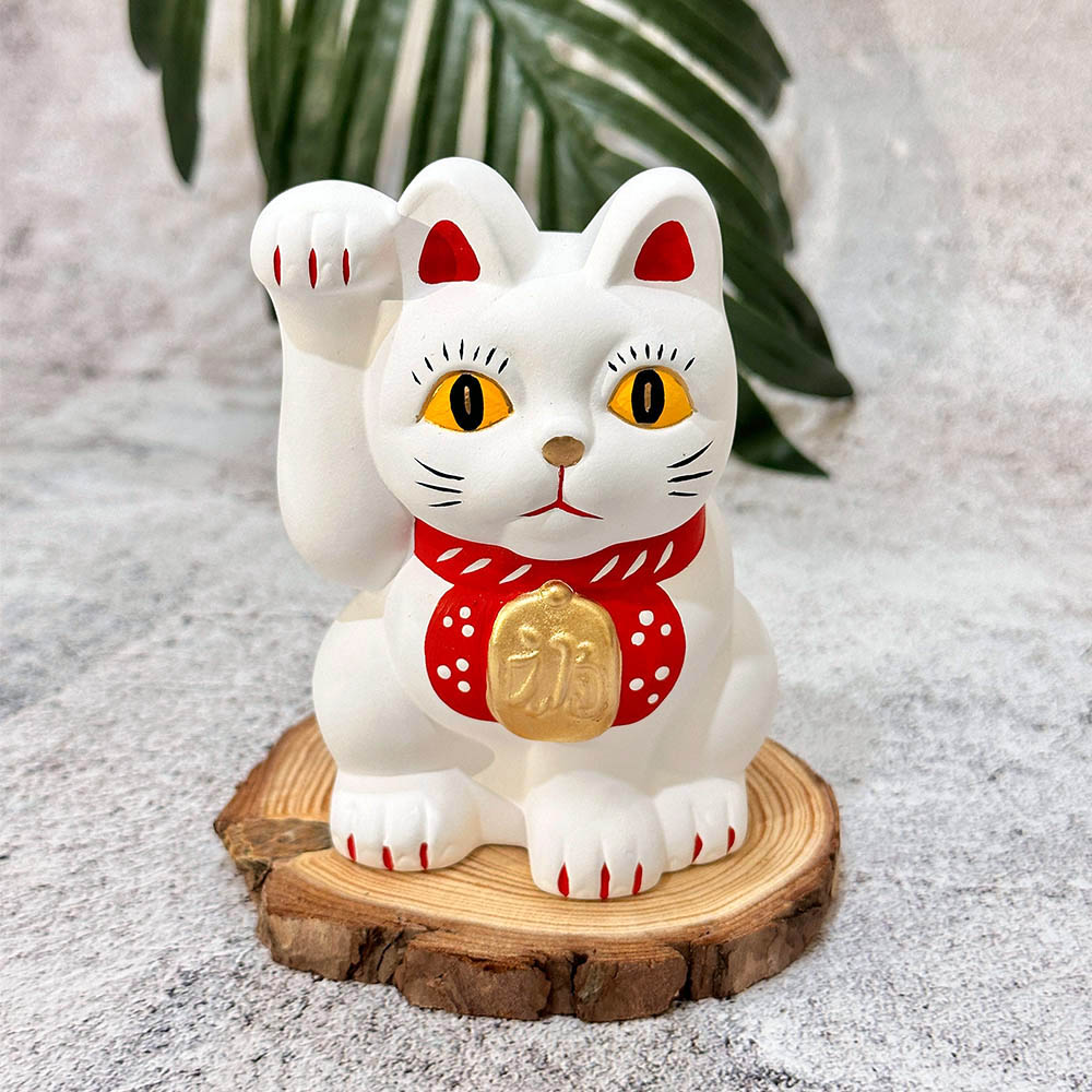 maneki-neko-Patterned White, , large