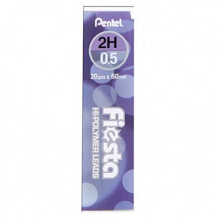 【 Pentel 飛龍 】自動鉛筆芯 0.5mm /個 C235TF   -  2H, , large
