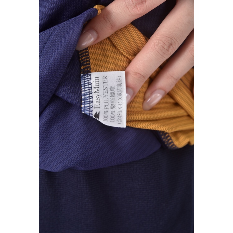 (XL) easy main兩件式藍色長袖上衣二手衣, , large