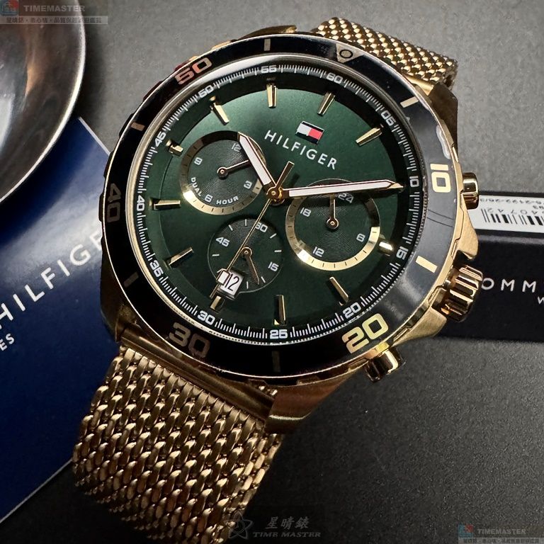 [TIMEMASTER] TommyHilfiger watch, 44mm, TH00054