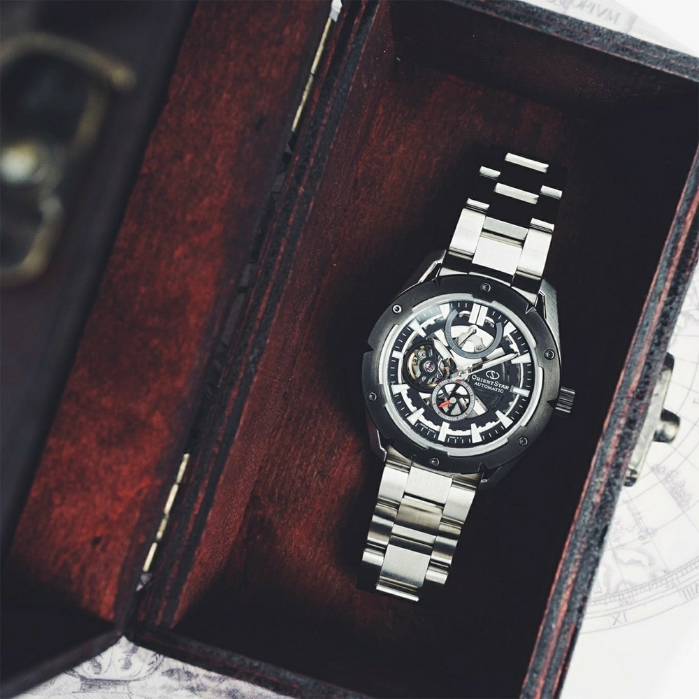 ORIENT 東方錶 東方之星 Mechanical Sports 鏤空機械錶 RE-AV0A01B, , large