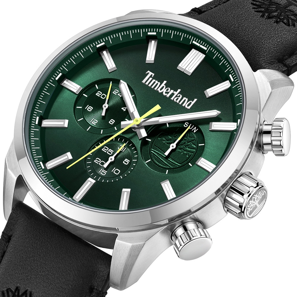 Timberland 天柏嵐 HENNIKER II系列 三眼多功能手錶-46mm TDWGF0028703, , large