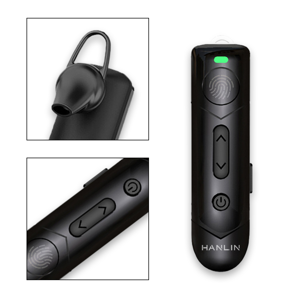 【HANLIN】-TLKA27 迷你觸控式耳掛無線電對講機 無線電耳機 高品質 對講機耳機 麥克風 耳勾 特勤空導 超耐用, , large