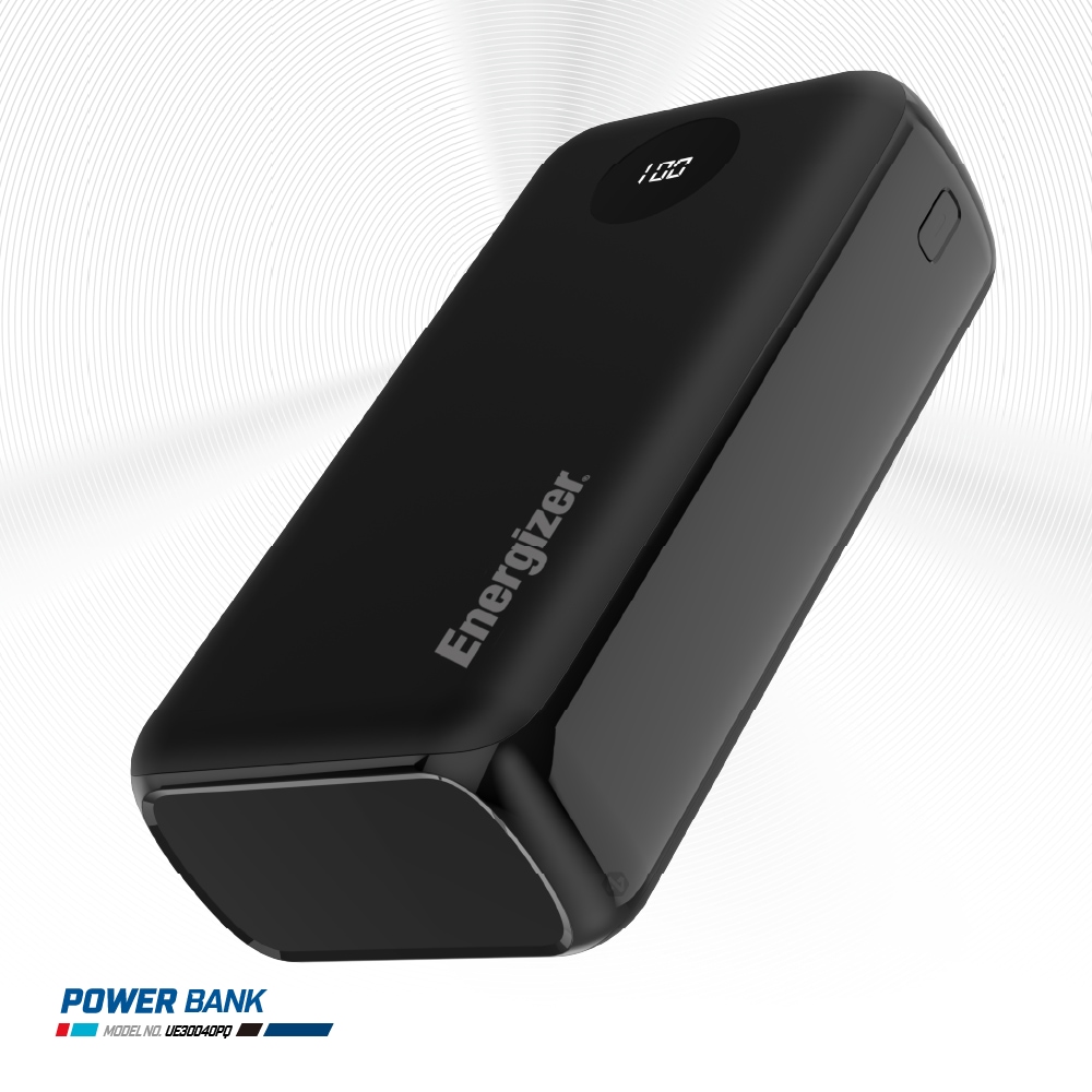 Energizer UE30040PQ Fast Charging Power Bank 111Wh 30000mAh, , large