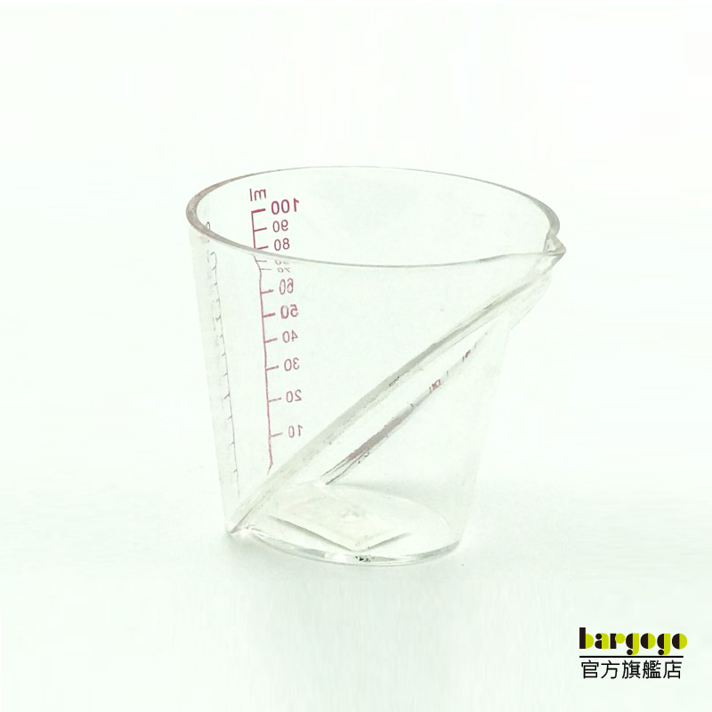 [巴果果]斜口量杯 100ml POOB-28, , large