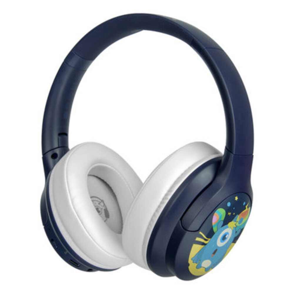 [JunYu] BAMiNi Space children's flagship over-ear active noise reduction Bluetooth headphones (gift box packaging - earphone storage bag included) - blue