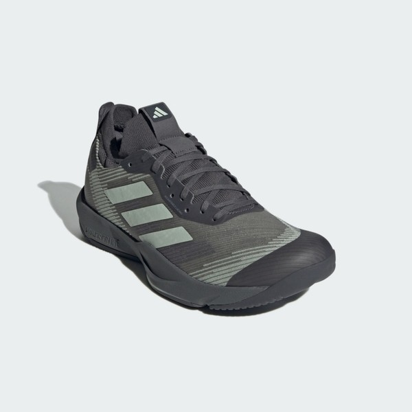 Adidas Rapidmove ADV Trainer M 男 訓練鞋 運動 穩定 健身 重訓 灰綠 [IH7518], , large
