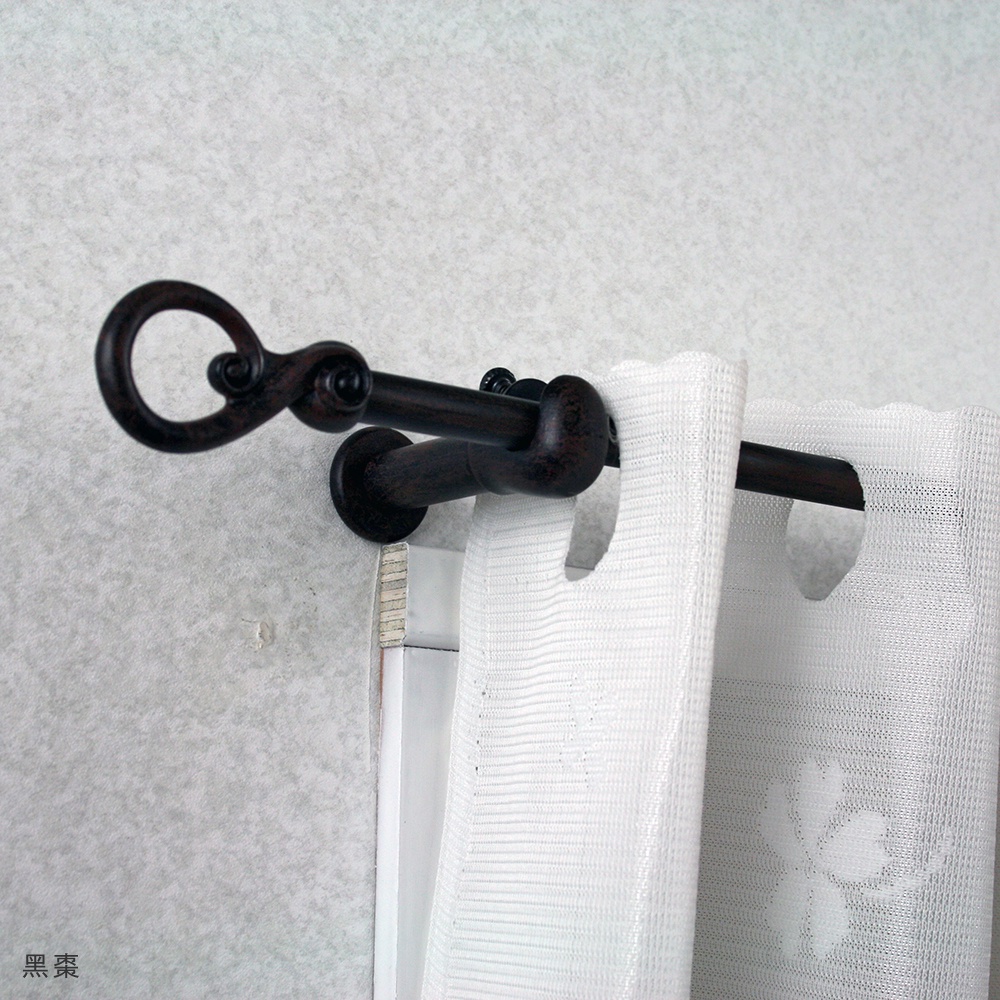 【Colors】伸縮小窗簾桿 開罐器 56-97cm 管徑 9.8/7.8mm 伸縮桿 歐式 復古風格 小窗桿 門簾桿 穿桿, , large