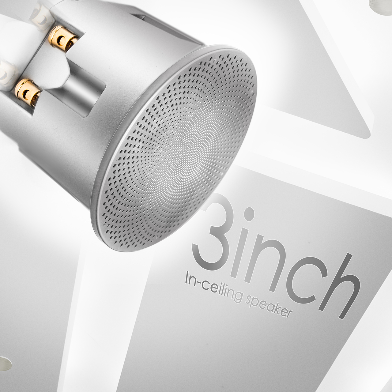 Anaccord 雅那歌音響 IC-300C 3吋懸浮式｜嵌入式天花喇叭 ｜單支｜家樂福線上, , large