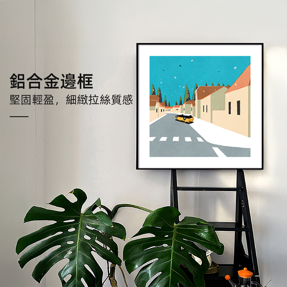 【上手家居】旅途插曲晶瓷掛畫 30*30cm-反轉乾坤(裝飾畫/風景掛畫/客廳掛畫/壁畫/玄關掛畫/晶瓷畫), , large