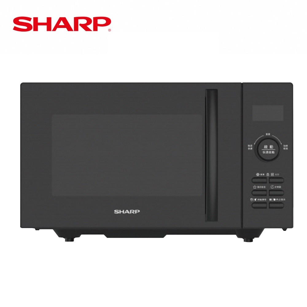 【SHARP 夏普】25L R-TF25SS(B)平板式定頻微波爐, , large