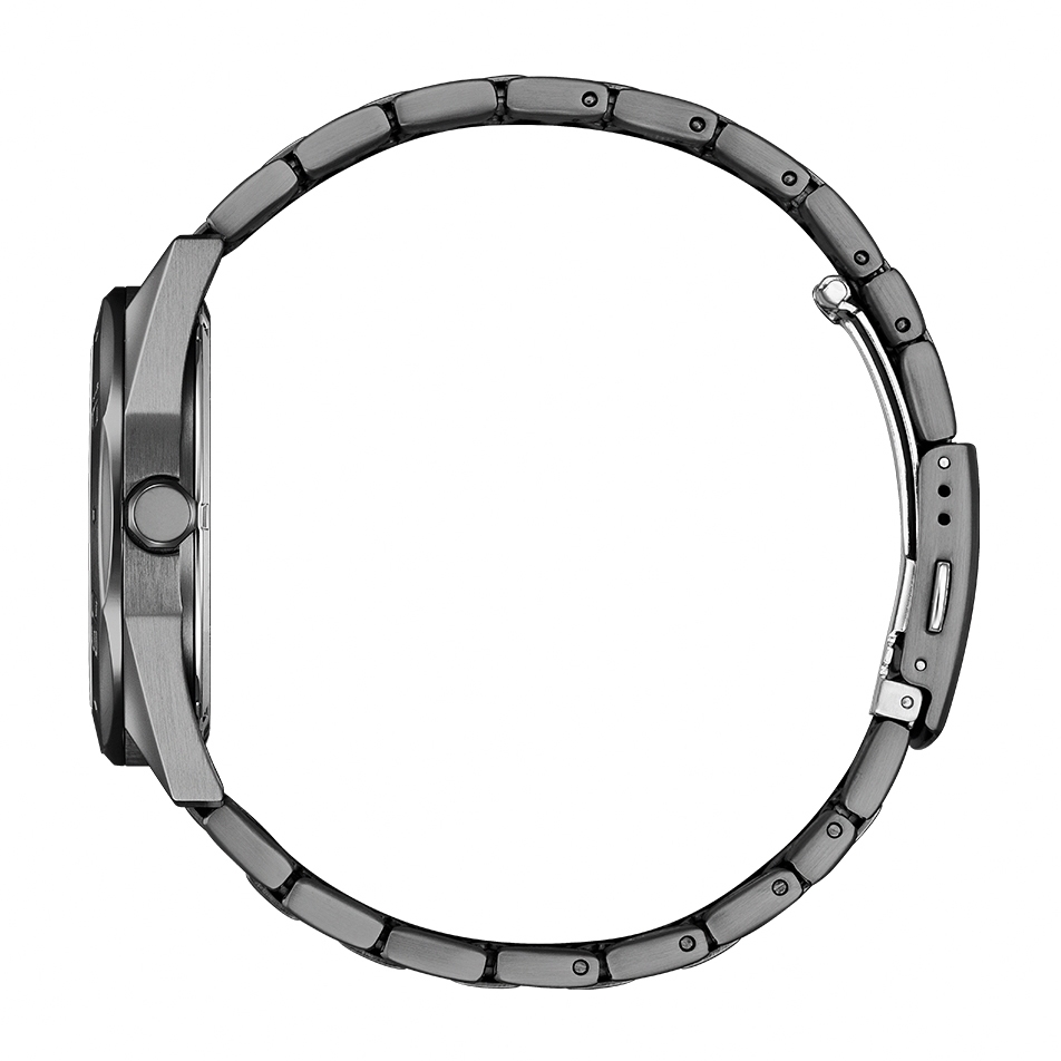 CITIZEN 星辰 光動能八角形格紋面手錶 BM7637-81H, , large