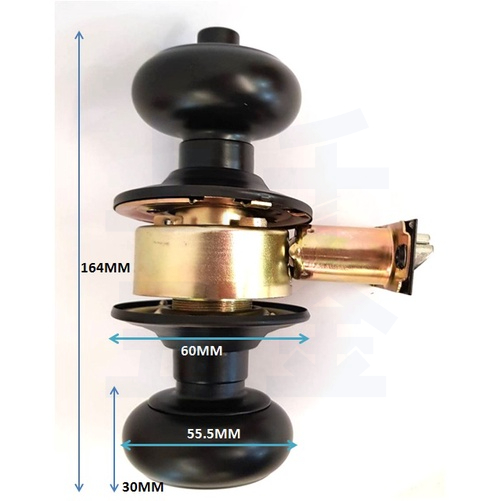 喇叭鎖 加安牌 台灣製 門鎖 喇叭鎖 古紅銅 CGX700 CGX710 浴廁鎖 房間鎖, , large