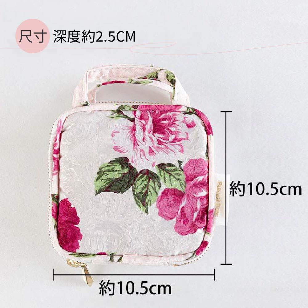日本製 【Passage Bois】玫瑰 首飾收納包, , large
