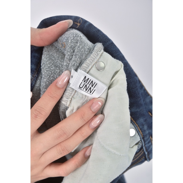 (M) 丹寧牛仔修身藍色長褲二手衣, , large