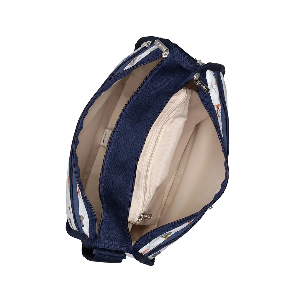|快速出貨|Lesportsac Deluxe Everyday Bag 奢華斜背包 送禮-晴空貓語, , large