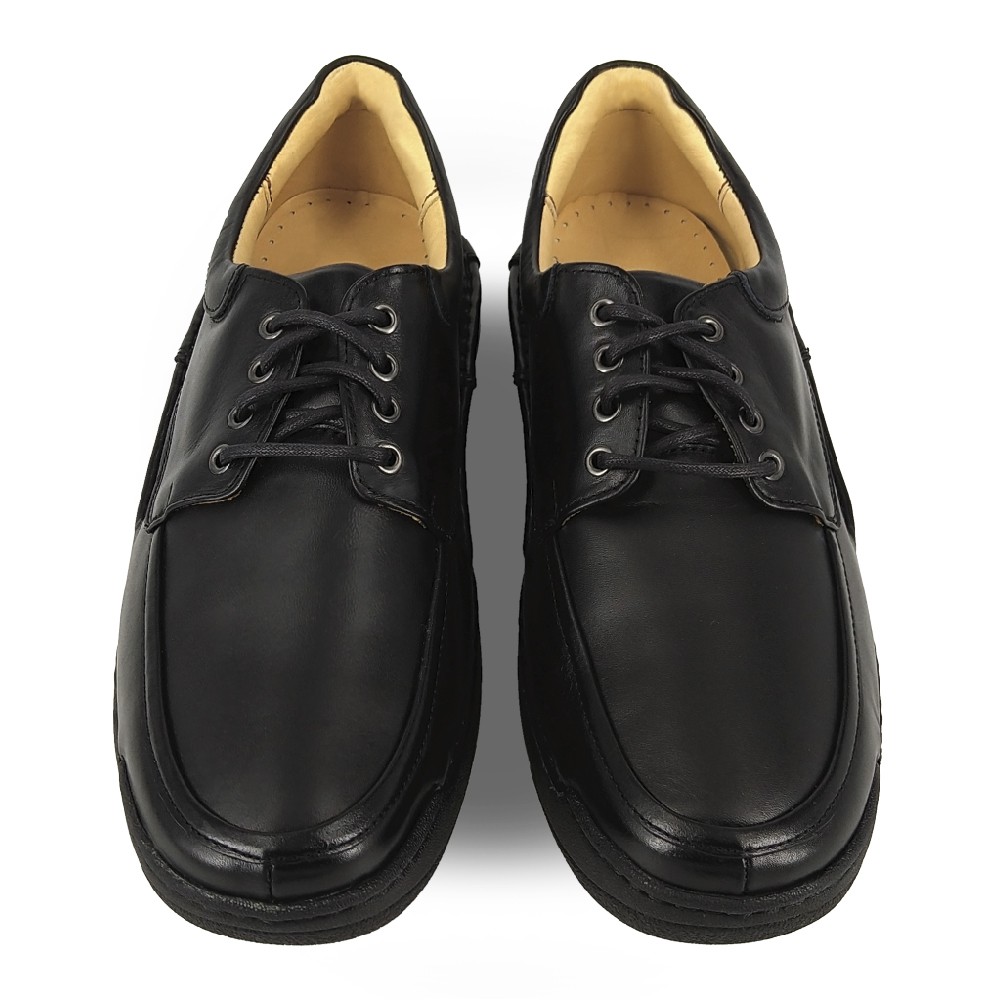 FRIGATE BIRD 手工紳士男鞋 商務皮鞋 正式皮鞋 綁帶皮鞋 真皮鞋墊 Q彈 透氣 排濕 除臭 避震 減壓 黑, , large