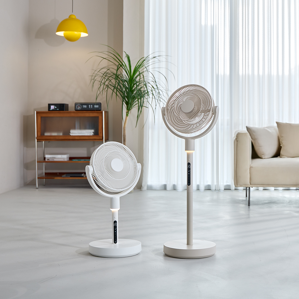 【丞洋企業】ARTISAN 3D無線循環風扇LF1404W-杏色(台灣品牌), , large