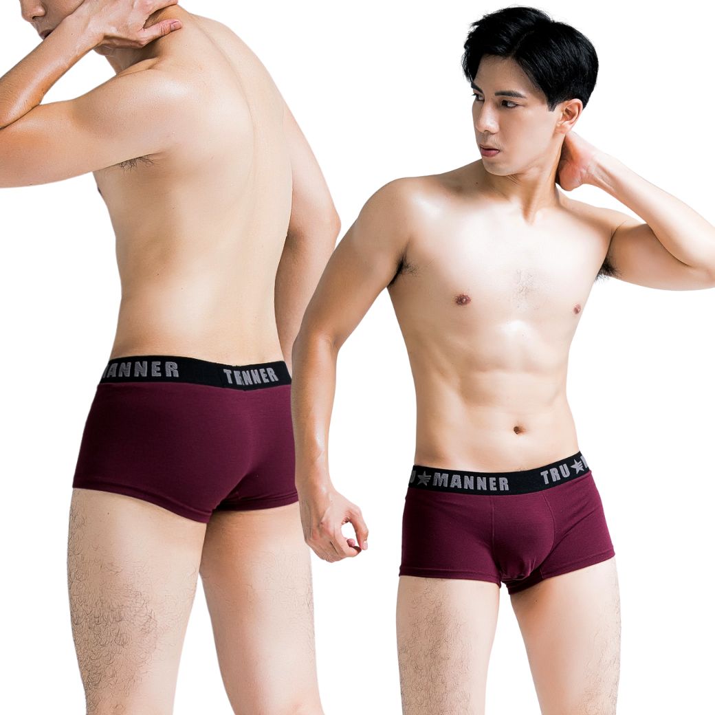 【TRUMANNER】Modal Low-Rise Antibacterial Men&rsquo;s Boxer Briefs , , large