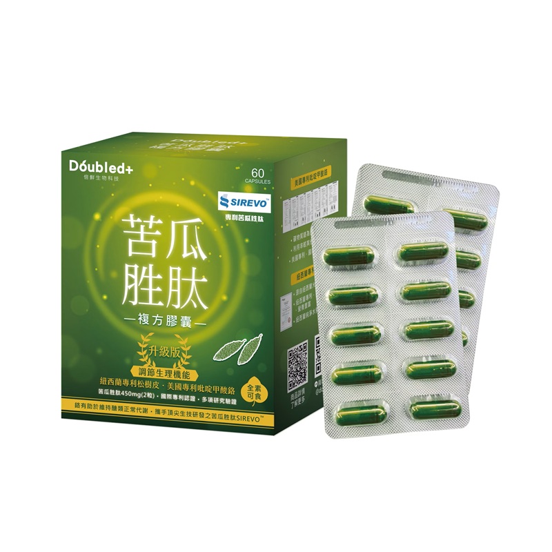 [佑全保健藥妝] 倍鮮苦瓜胜太複方膠囊升級版360顆-超值禮盒組, , large