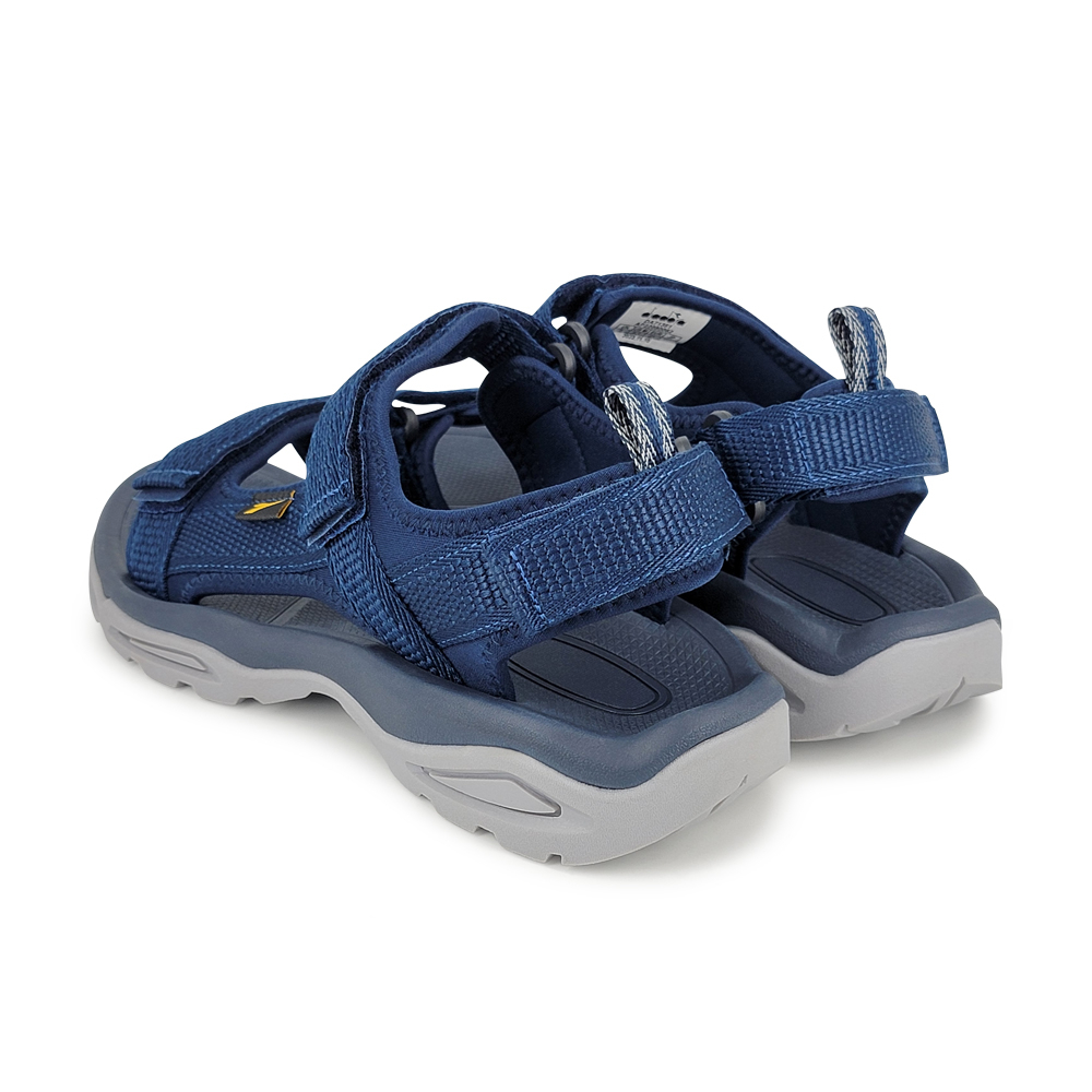 DIADORA迪亞多那 水陸兩用機能涼鞋 男鞋 旅遊 溯溪 簡約 魔鬼氈 柔軟 彈性 減震 耐磨 耐穿 防滑 藍 咖啡, , large