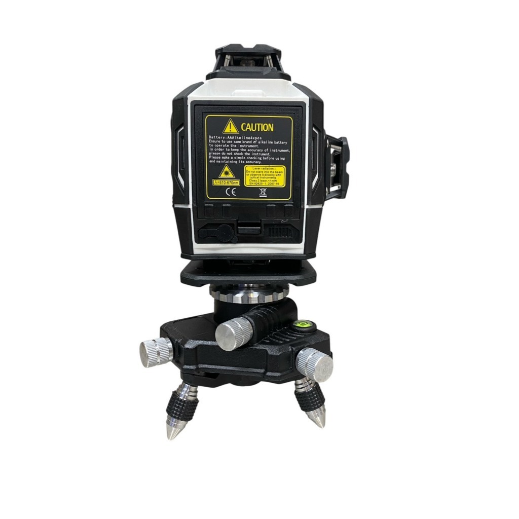 WIN五金 HU-416GL 擺錘式雷射儀 綠光 水平儀 墨線儀 16線 貼牆貼地一體機 擺錘式 雷射儀, , large