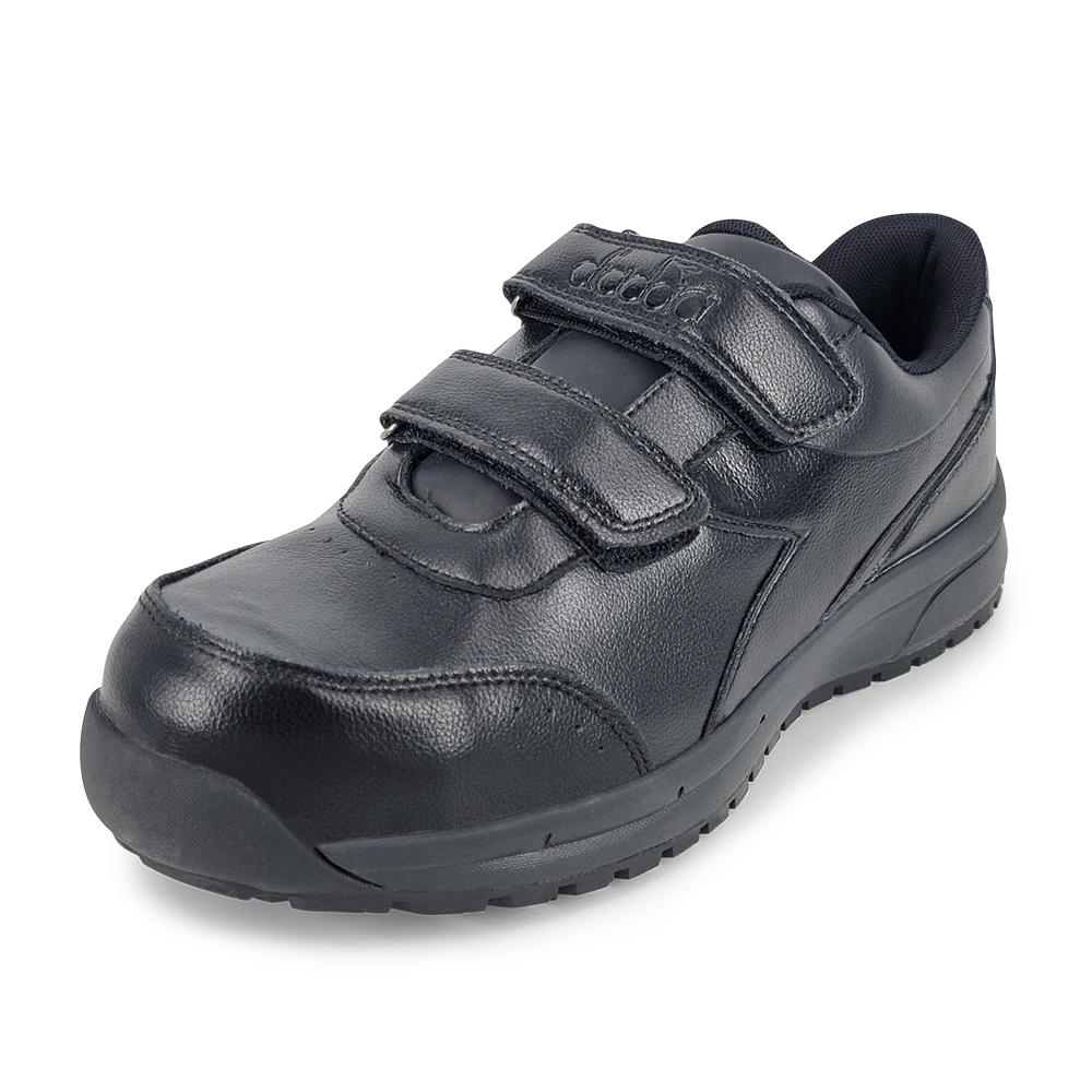 DIADORA迪亞多那 全真皮工作防護鞋 工作鞋 安全鞋 MIT台灣製造 反光 透氣 舒壓 防砸 防穿刺 耐油 防滑 黑, , large