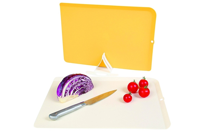 Convenient Storage Cutting Board Set (Orange), , large