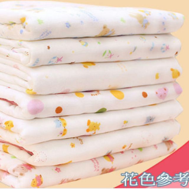 [Kaimei Cotton Industry] 4 into the group, random and excellent, 2 layers of bamboo stick imitation silk cloth, gauze large square towel, suitable for bath towels/thin quilts/baby quilts, , large