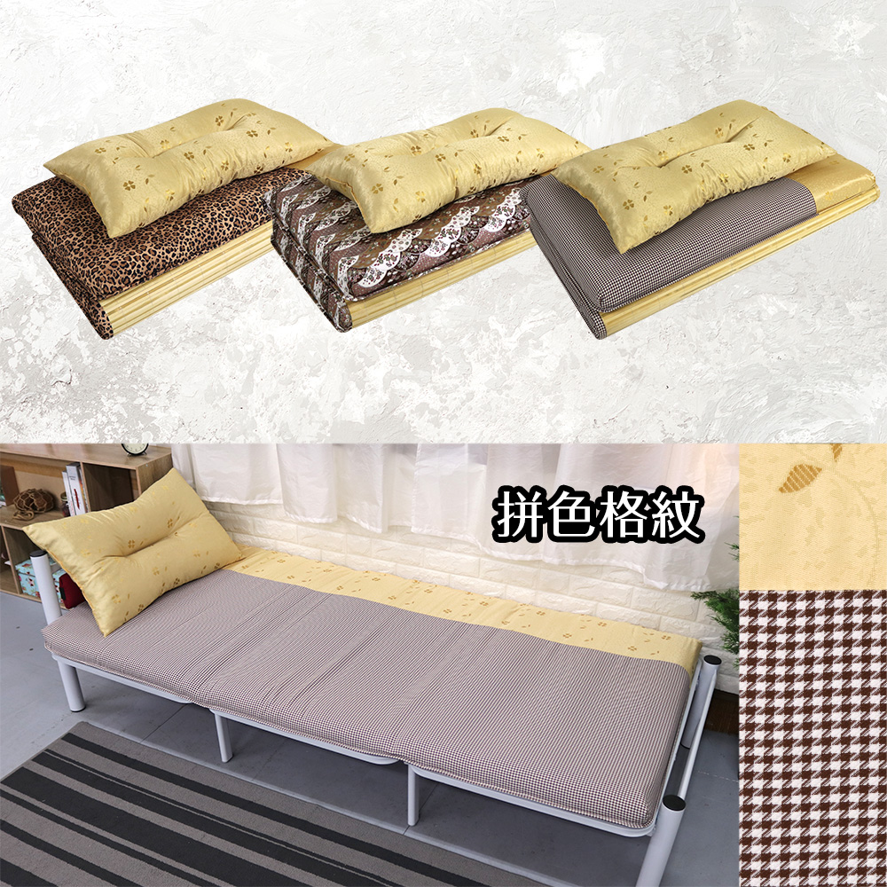 MIT Daoxiang Color Matching Winter and Summer Bamboo Single Mattress, , large