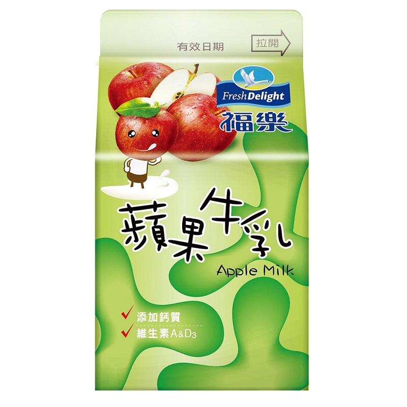 Fresh Delight Apple Milk, , large