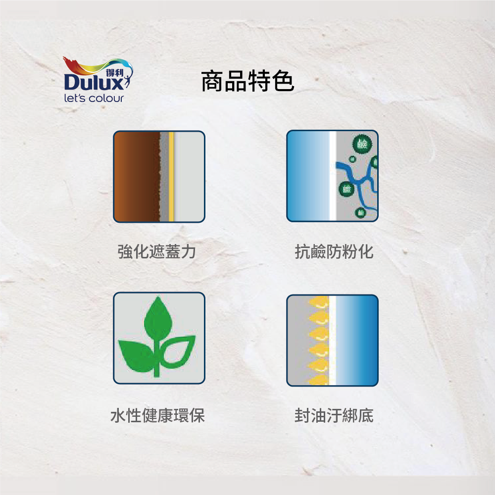 〔得利〕931全效封閉底漆55463白色, , large