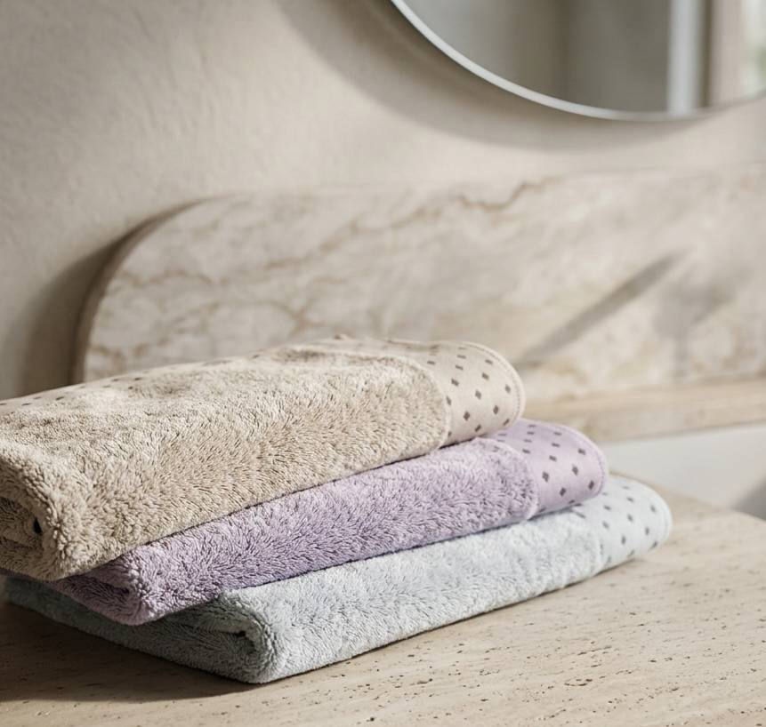 [Kaimei Cotton Industry] 4 randomly selected excellent top-quality super soft pure cotton antibacterial bamboo fiber towels/adult towels/bath towels, , large